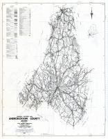 Androscoggin County - Section 1 - Livermore Falls, Auburn, Lewiston, Wales, Lisbon, Mechanic Falls, Maine State Atlas 1961 to 1964 Highway Maps